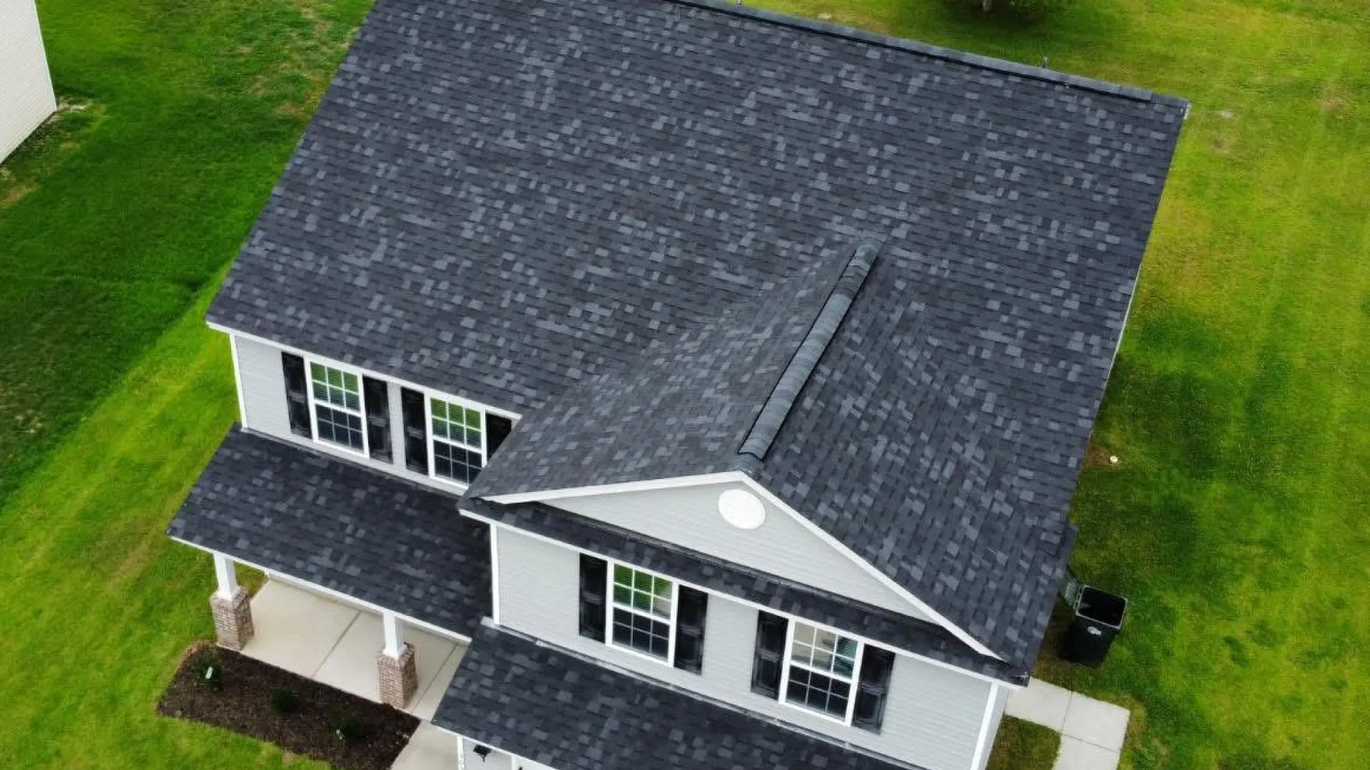 roofing services asphalt shingle installed two storey house Charleston sc